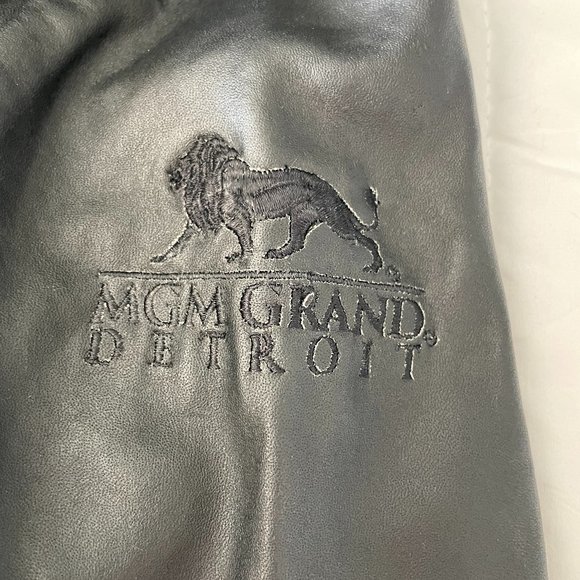 Reed Tian Zoarm Medium Black Leather Jacket - Picture 3 of 5